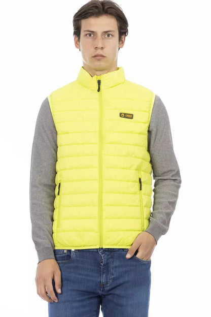 Yellow Polyester Jacket
