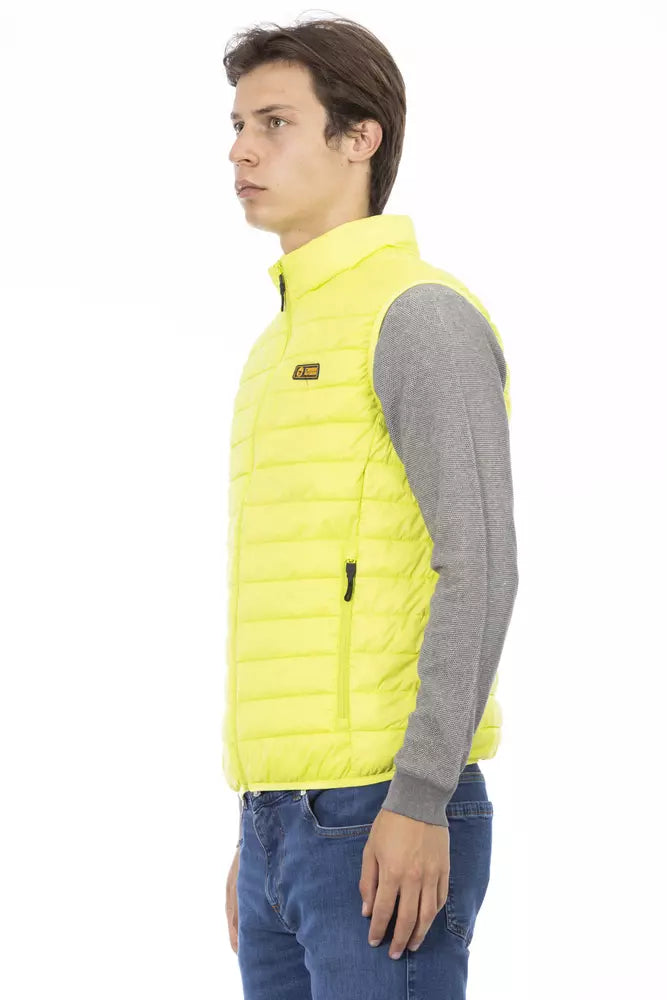 Yellow Polyester Jacket