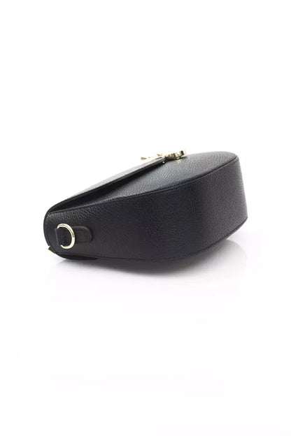 Black Cowhide Shoulder Bag