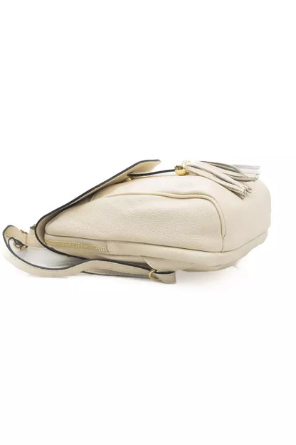Beige Cowhide Backpack