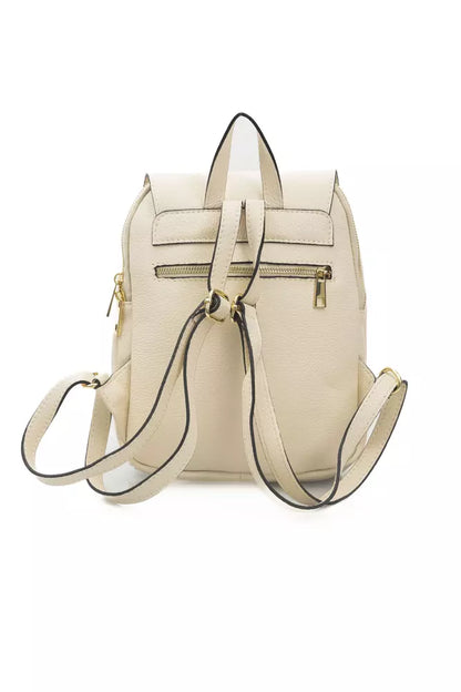 Beige Cowhide Backpack