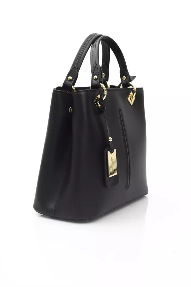 Black Cowhide Handbag