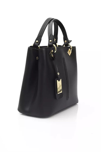 Black Cowhide Handbag