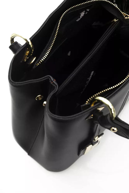 Black Cowhide Handbag