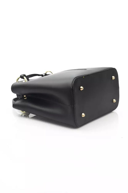 Black Cowhide Handbag