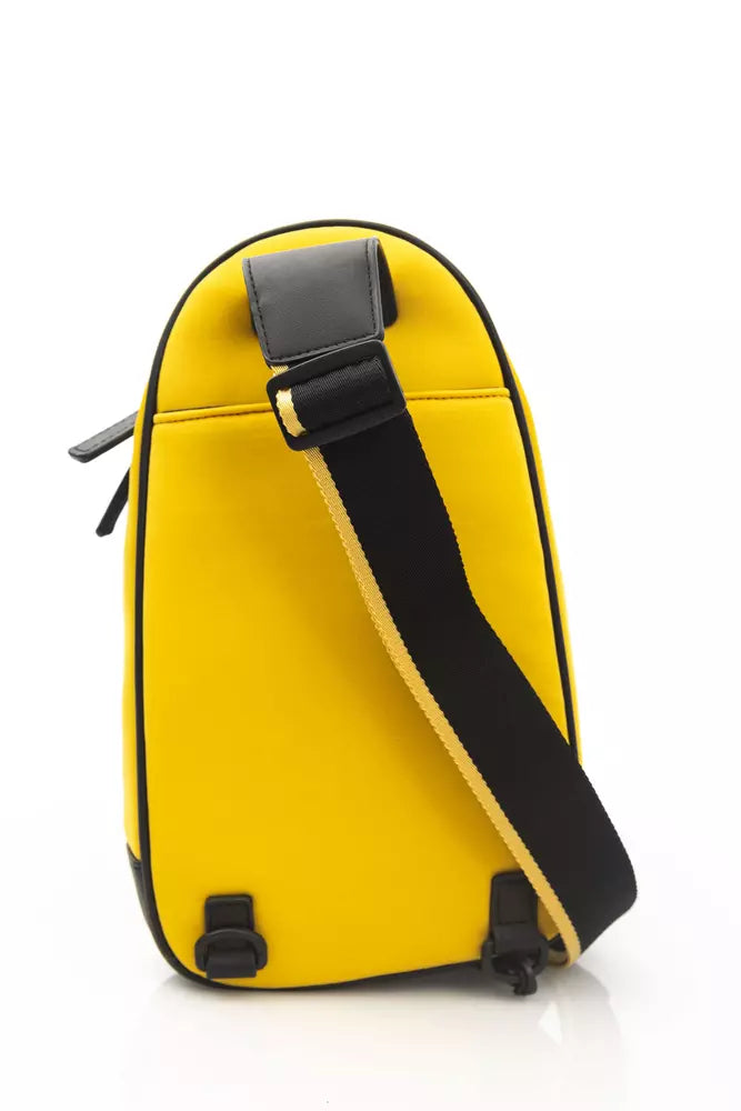 Yellow Polyester Backpack