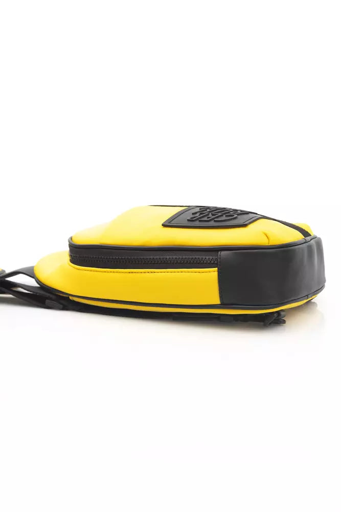 Yellow Polyester Backpack