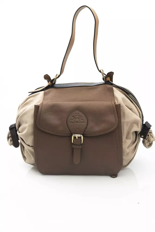 Beige Calfskin Backpack