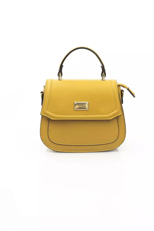 Yellow Cowhide Handbag