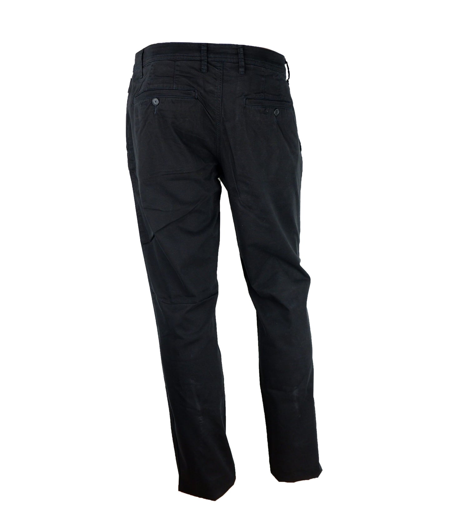 Black Cotton Jeans & Pant