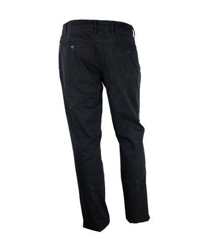 Black Cotton Jeans & Pant