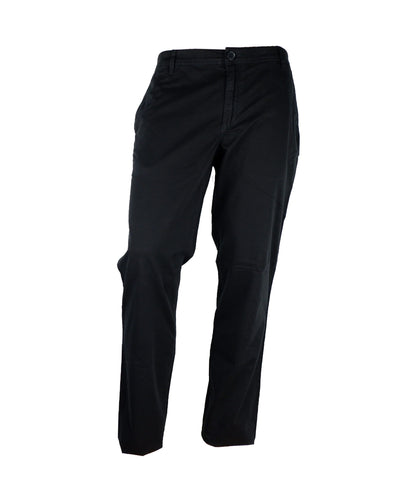 Black Cotton Jeans & Pant
