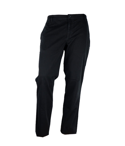 Black Cotton Jeans & Pant