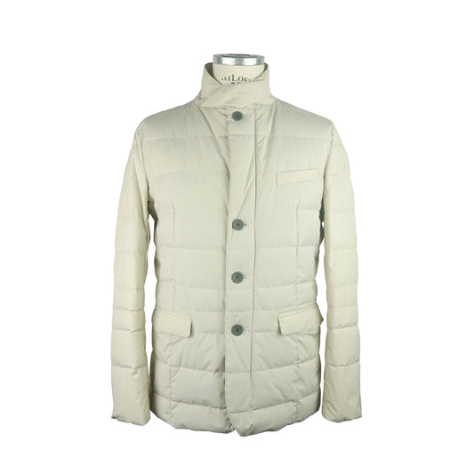 White Polyester Jacket
