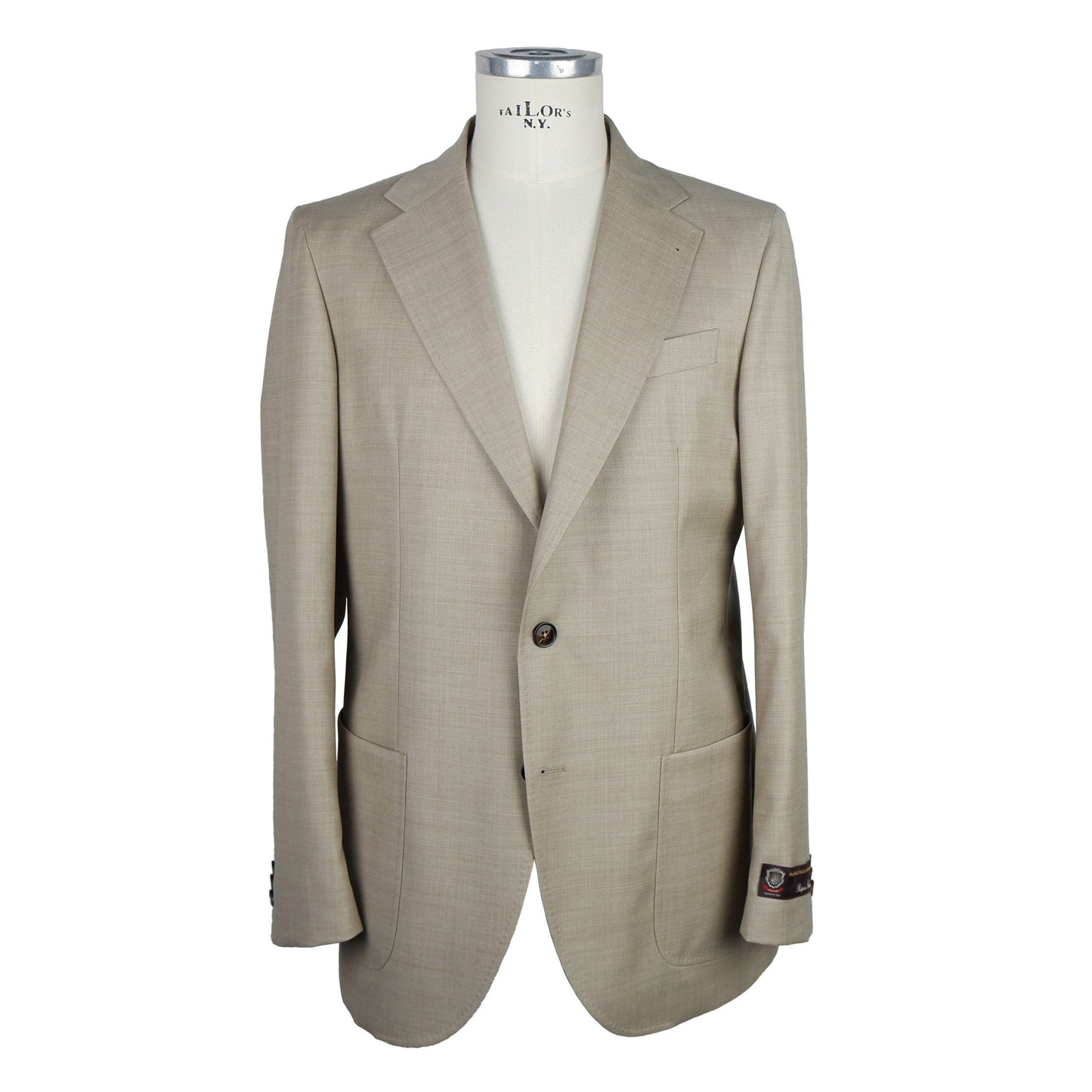 Beige Wool Blazer