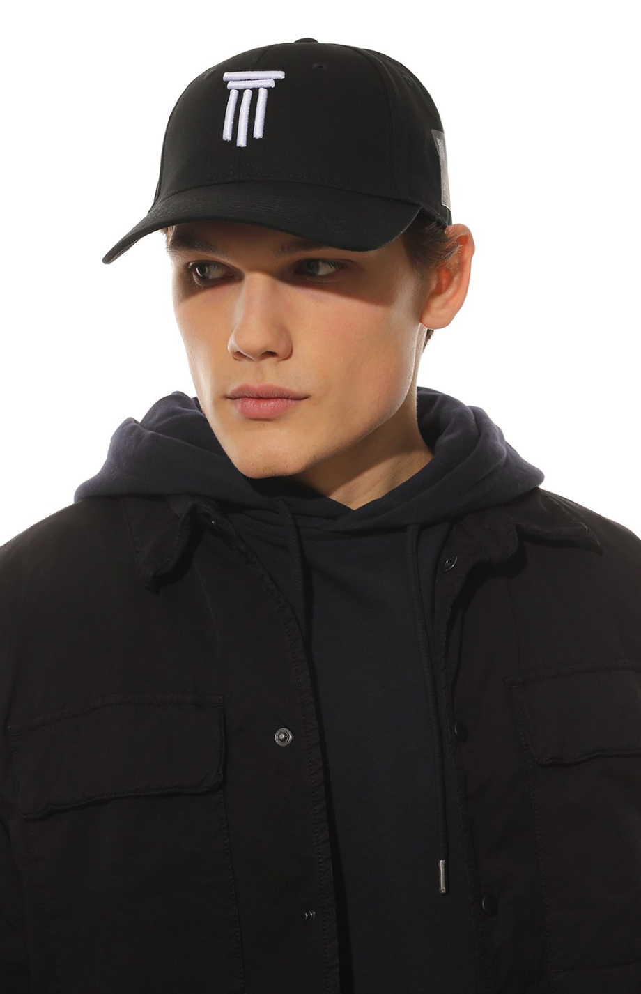 Black Cotton Hats & Cap