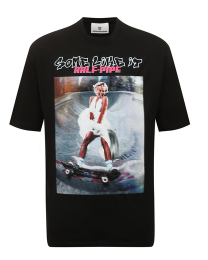 Black Cotton T-Shirt