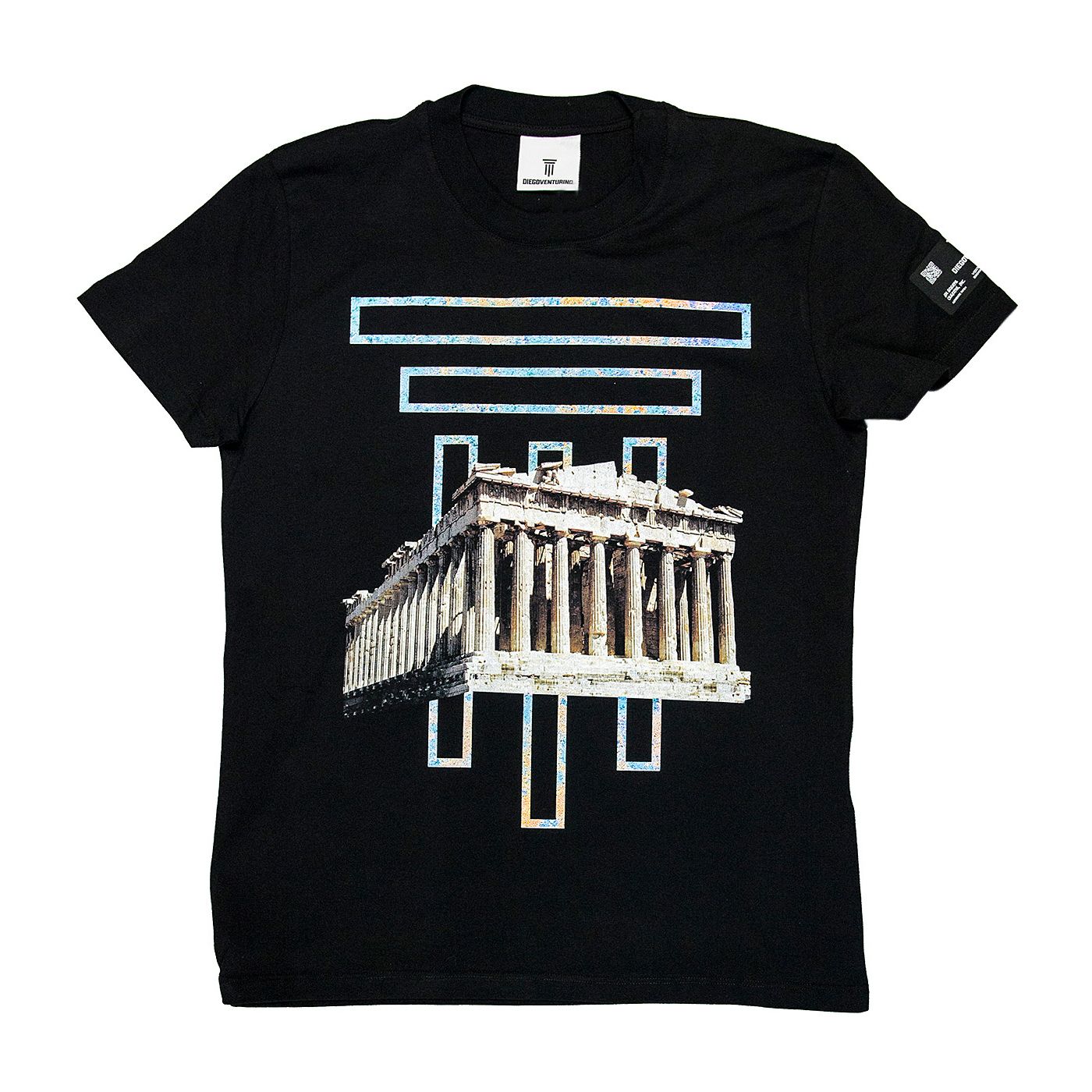 Black Cotton Tops & T-Shirt