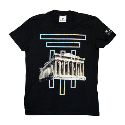 Black Cotton Tops & T-Shirt