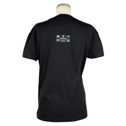 Black Cotton Tops & T-Shirt