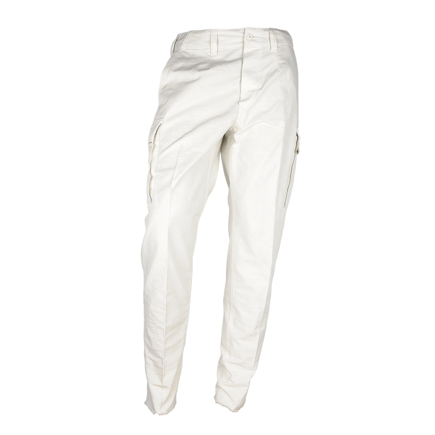 White Cotton Jeans & Pant