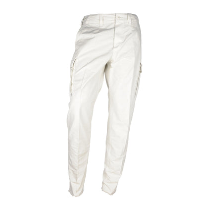 White Cotton Jeans & Pant