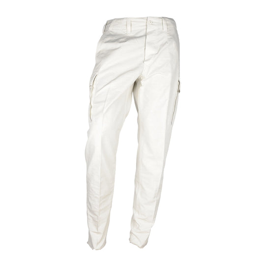 White Cotton Jeans & Pant