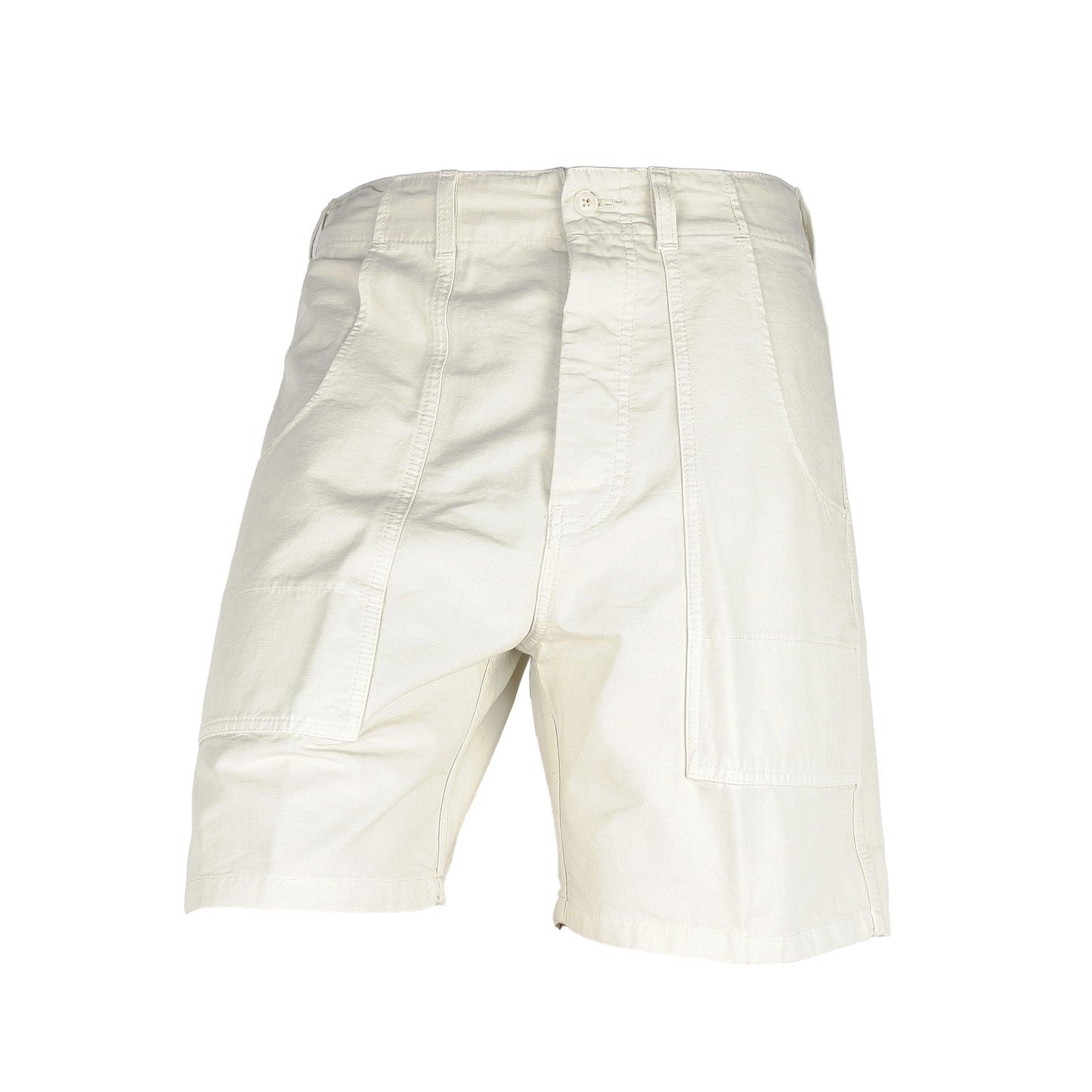 White Cotton Short