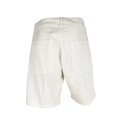 White Cotton Short