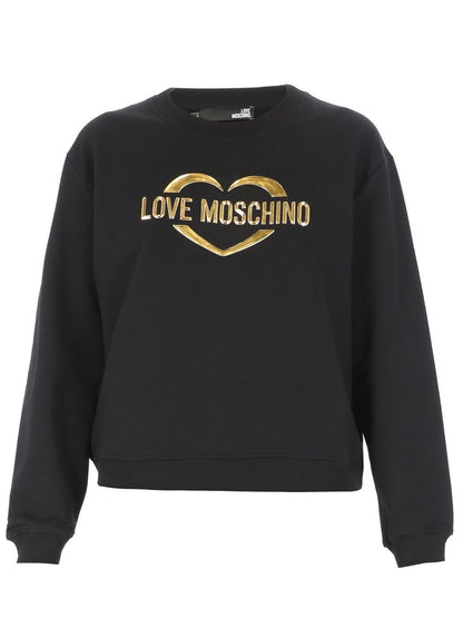 Black Cotton Sweater