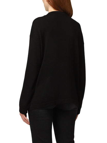 Black Acrylic Sweater