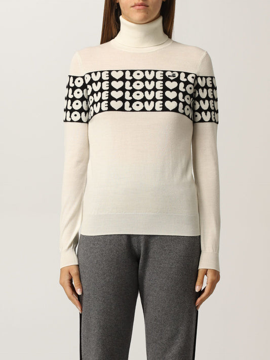 White Acrylic Sweater
