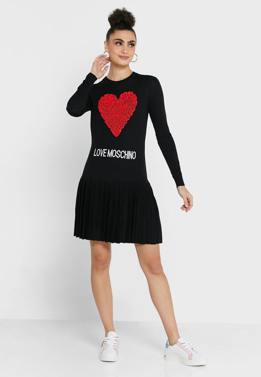 Black Acrylic Dress