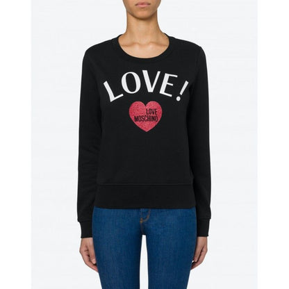 Black Cotton Sweater
