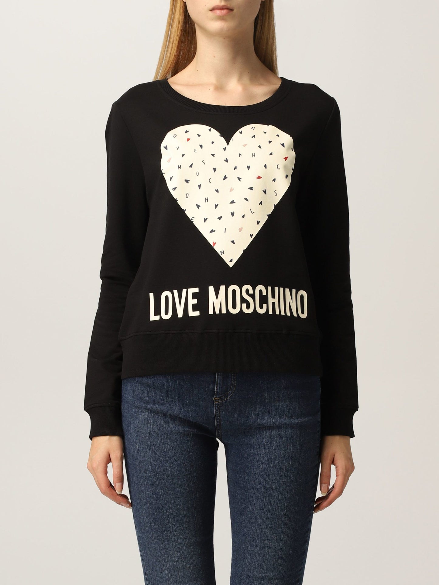 Black Cotton Sweater