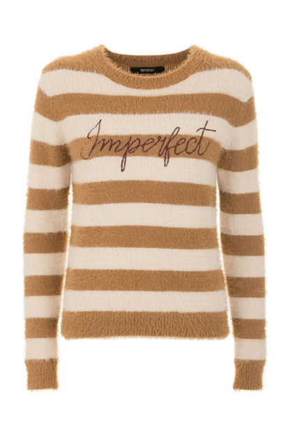 Beige Polyamide Sweater