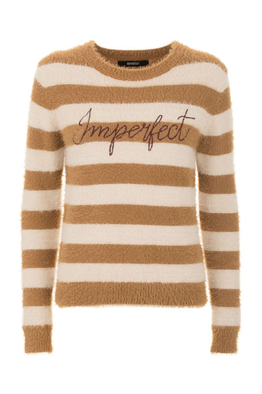 Beige Polyamide Sweater