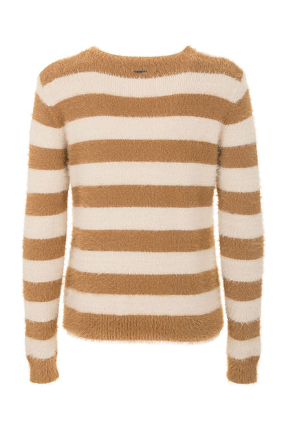 Beige Polyamide Sweater