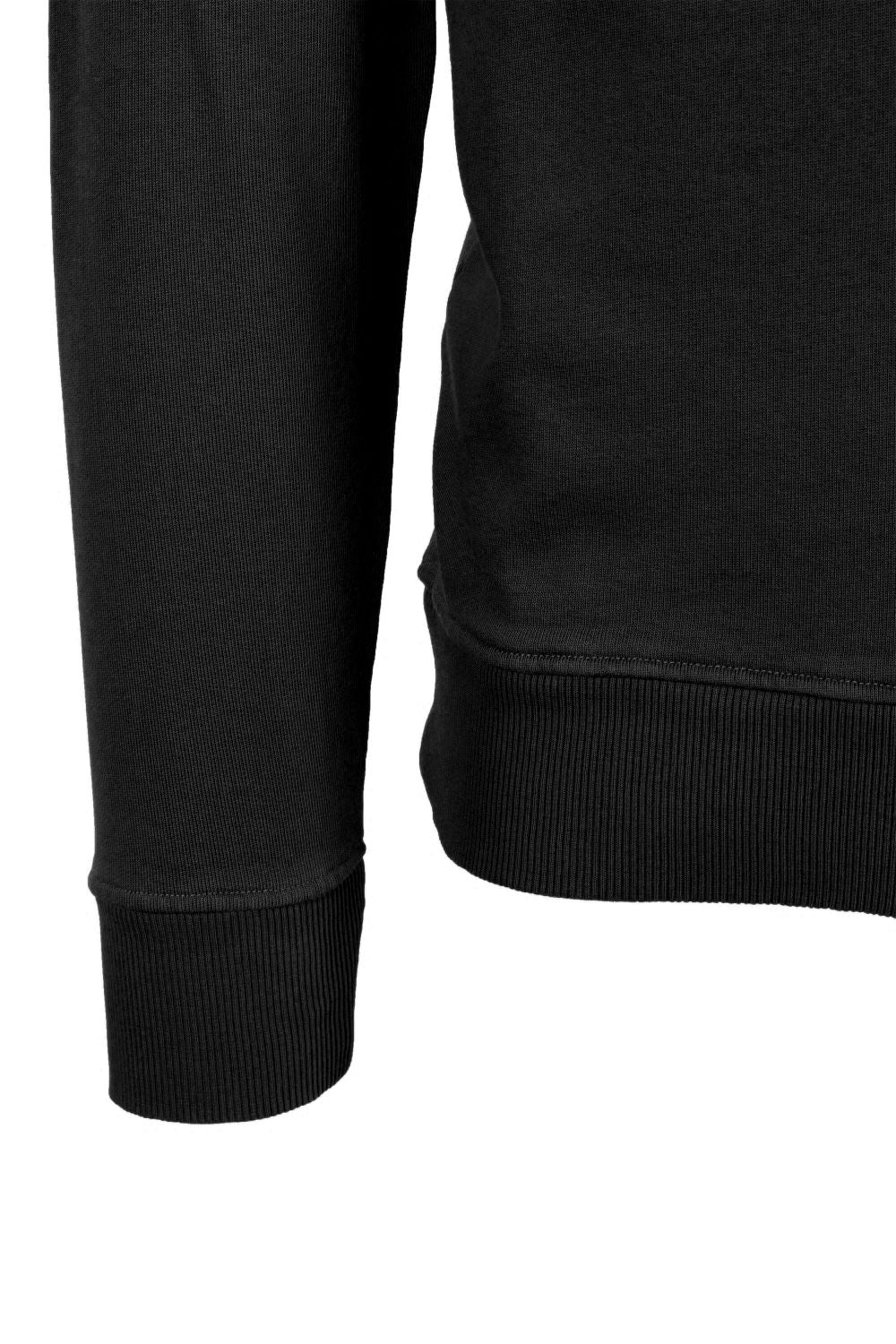Black Cotton Sweater