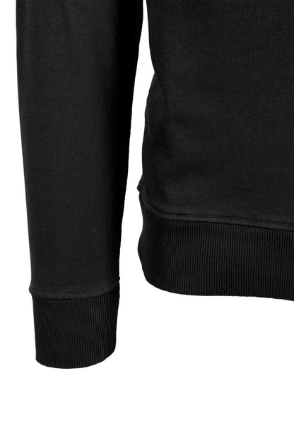 Black Cotton Sweater