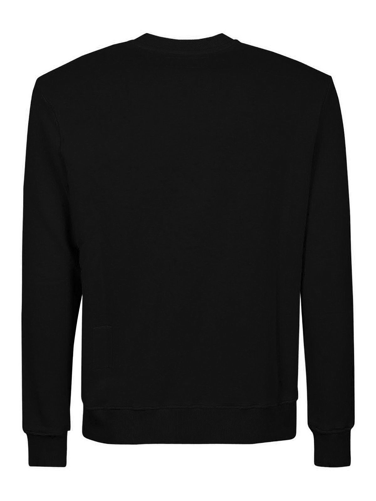 Black Cotton Sweater