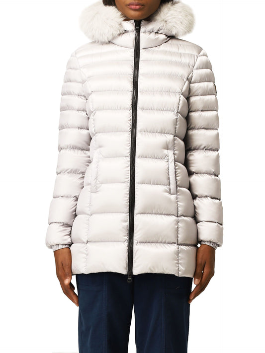 White Polyamide Jackets & Coat