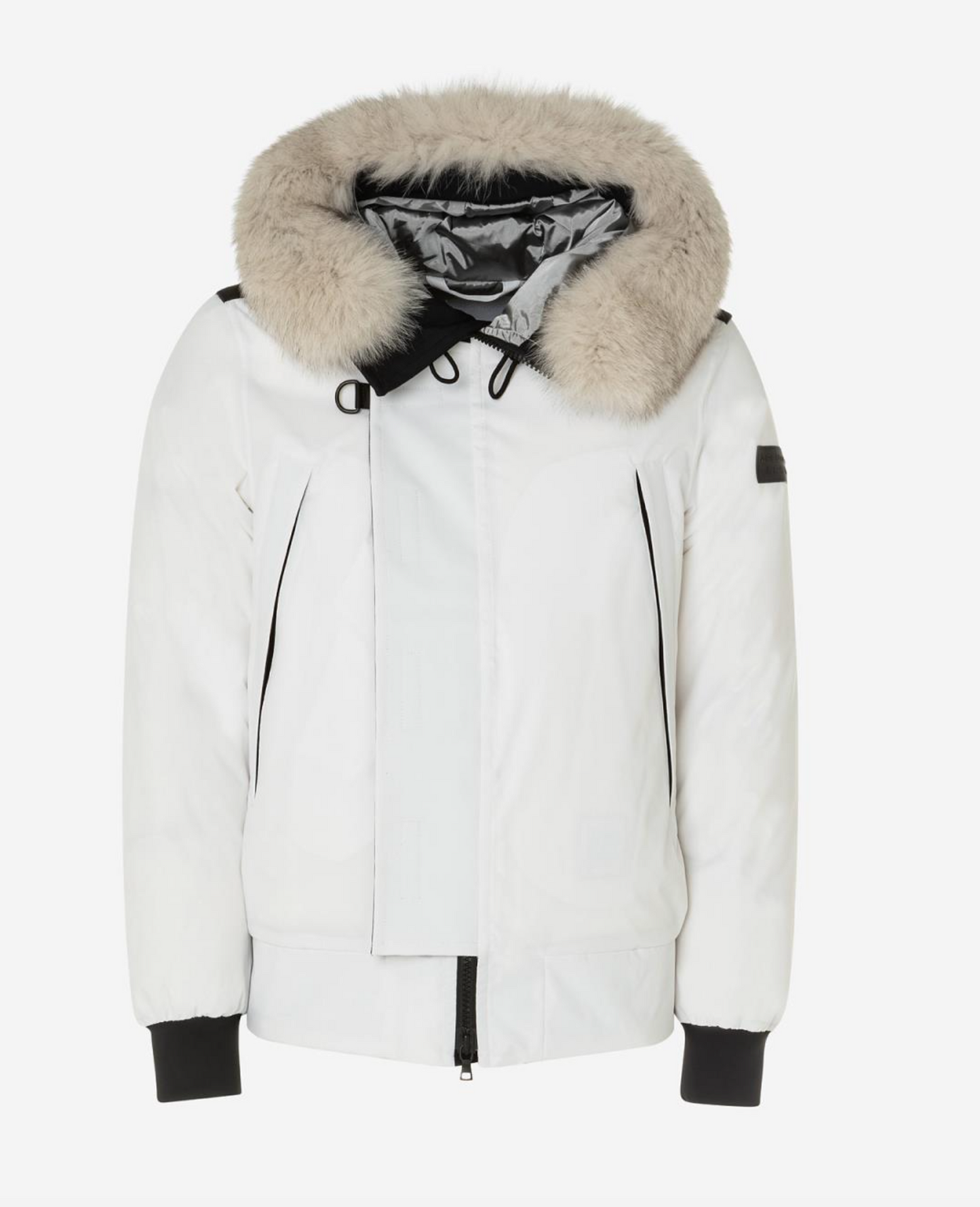 White Polyester Jacket
