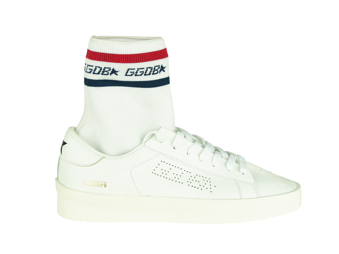 White Leather Sneaker