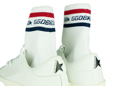 White Leather Sneaker