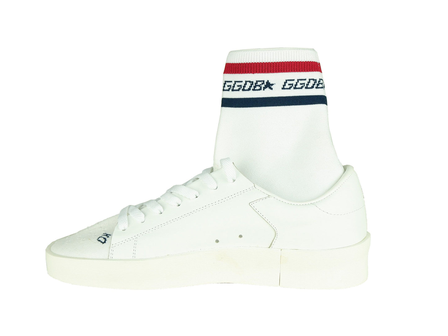 White Leather Sneaker