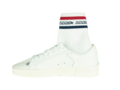 White Leather Sneaker