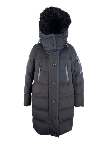 Black Cotton Jackets & Coat