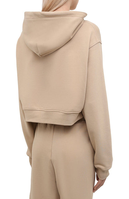 Beige Cotton Sweater