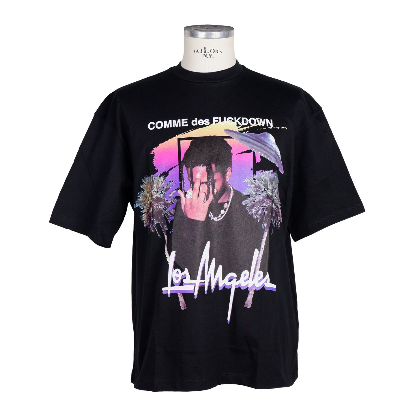 Black Cotton T-Shirt